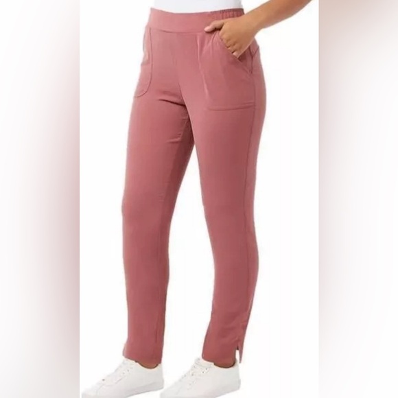 32 Degrees Pants - 32 Degrees Cool Lightweight Twill Pant Dusty Pink L